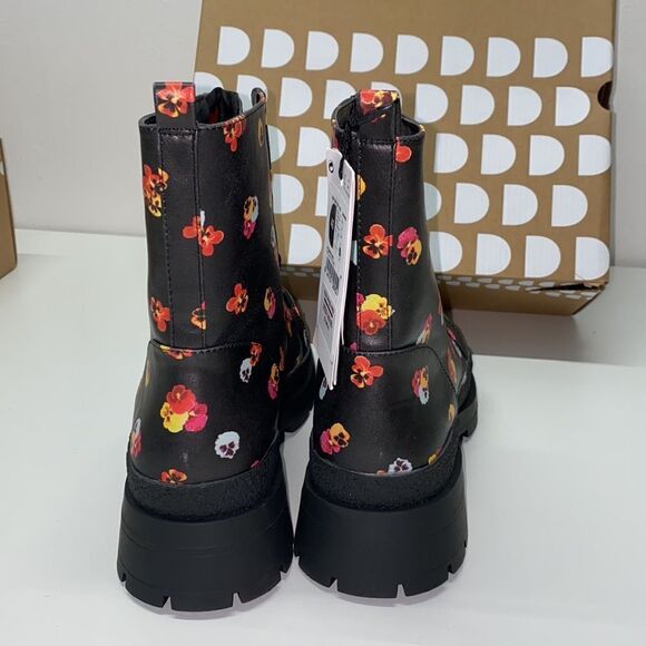🔥Desigual Floral lace-up boots New with box - Picture 12 of 15